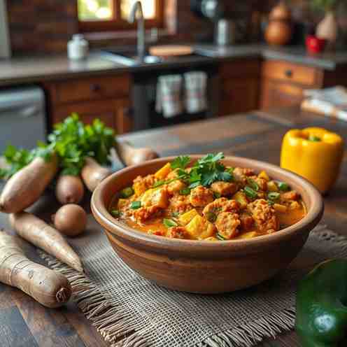 Vegan Matembele - Cassava Flour Gluten Free Congolese Stew Recipe